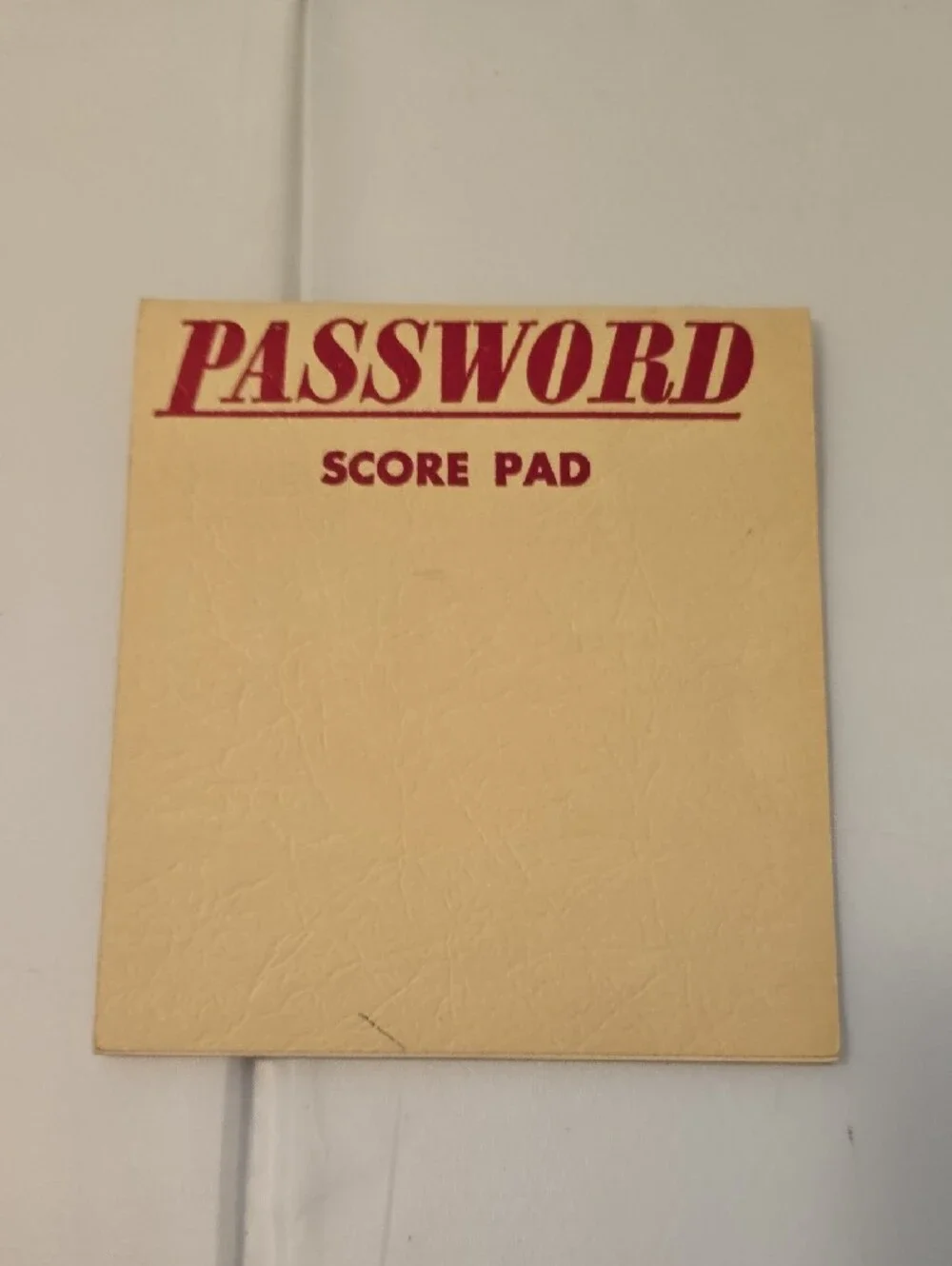 Vintage 1962 Milton Bradley Password Board Game #4260 22 Cards Incomplete